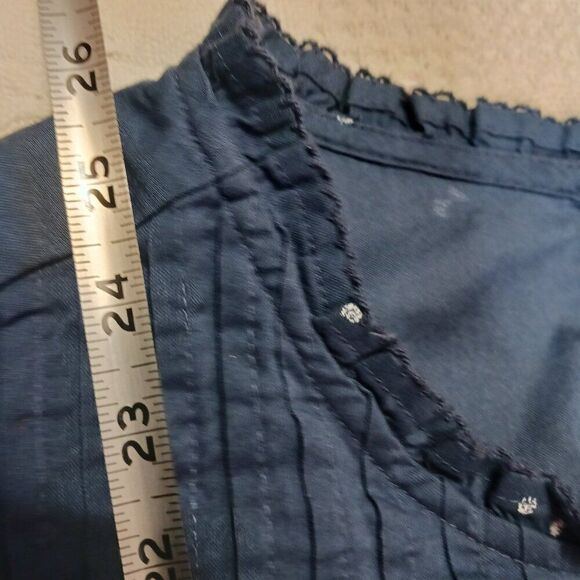 A.N.A. Women's Blue Baby Doll Plus size 0X Top - Picture 9 of 9